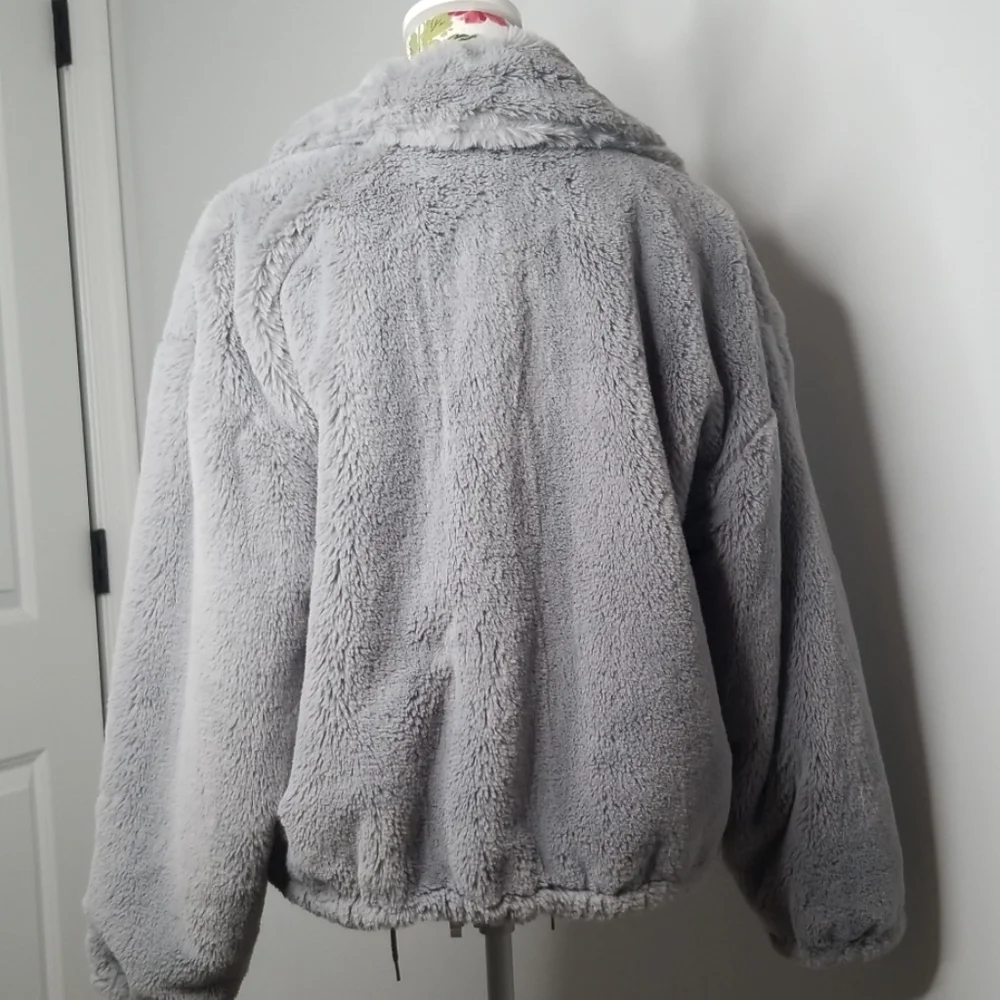 NWT Lucky Brand Faux Fur Coat